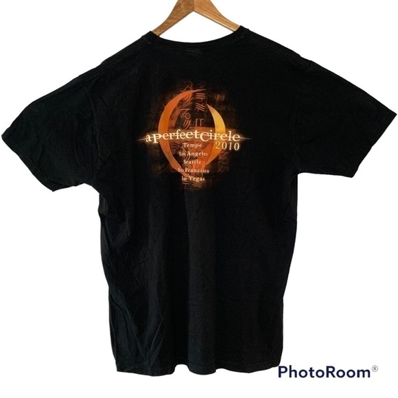 2010 A Perfect Circle Mer De Noms Tour Concert T-shirt - Picture 2 of 6
